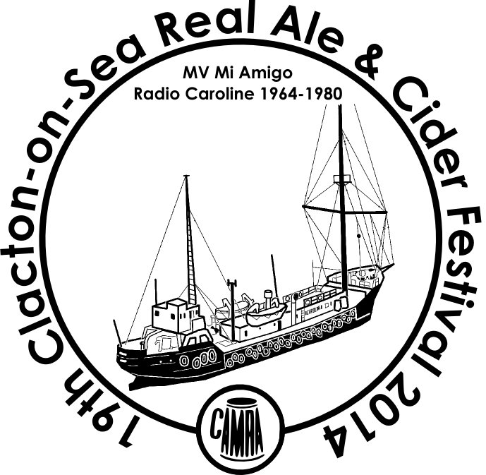 Clacton Beer Festival 2014 Logo